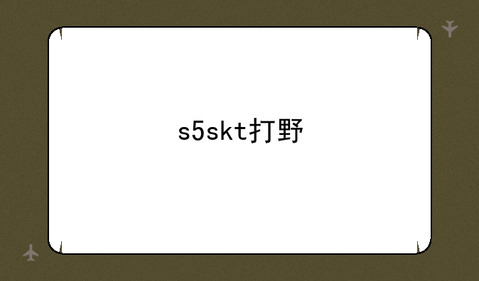 s5skt打野